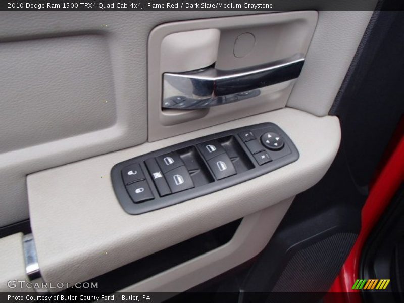 Flame Red / Dark Slate/Medium Graystone 2010 Dodge Ram 1500 TRX4 Quad Cab 4x4
