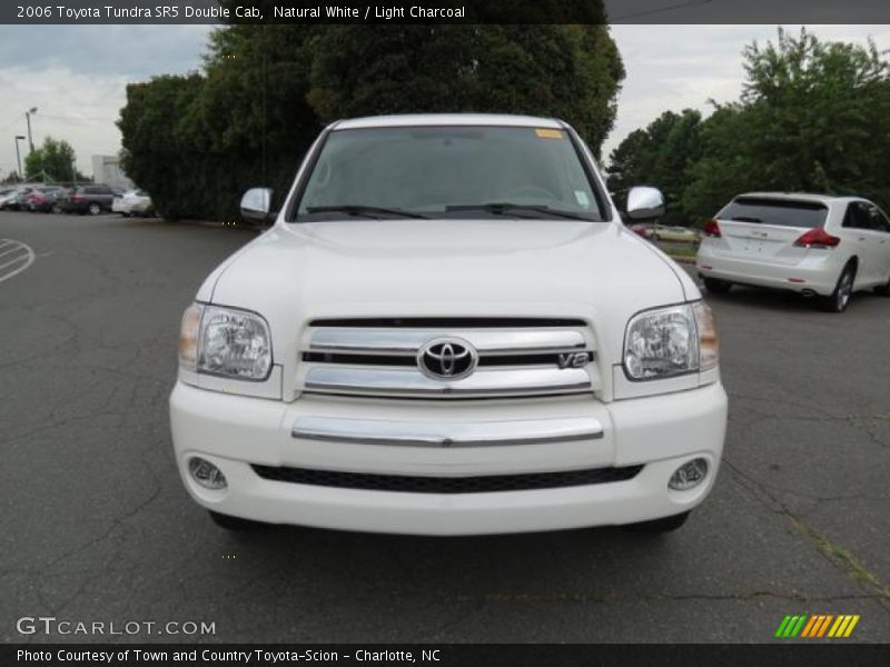 Natural White / Light Charcoal 2006 Toyota Tundra SR5 Double Cab