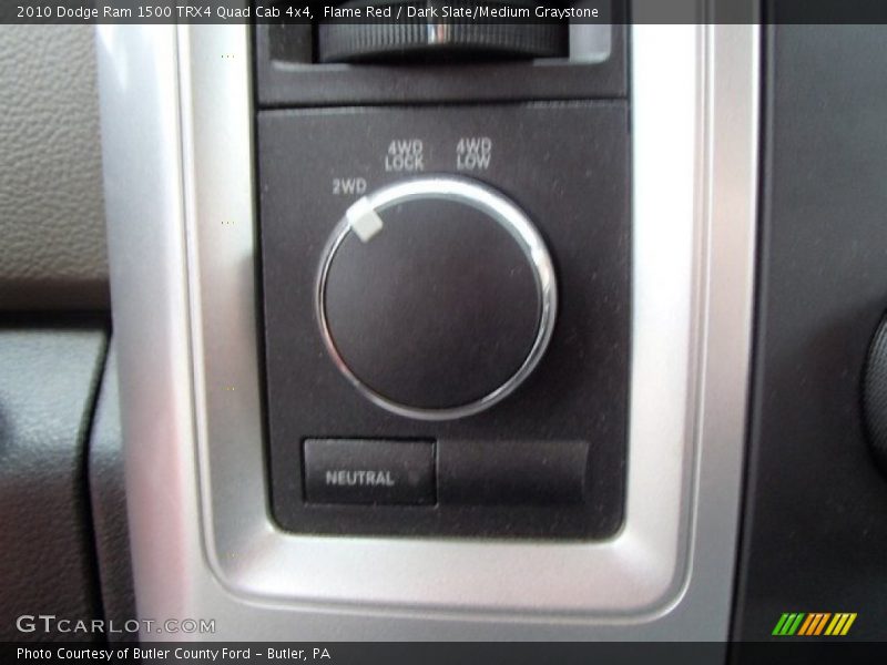 Flame Red / Dark Slate/Medium Graystone 2010 Dodge Ram 1500 TRX4 Quad Cab 4x4