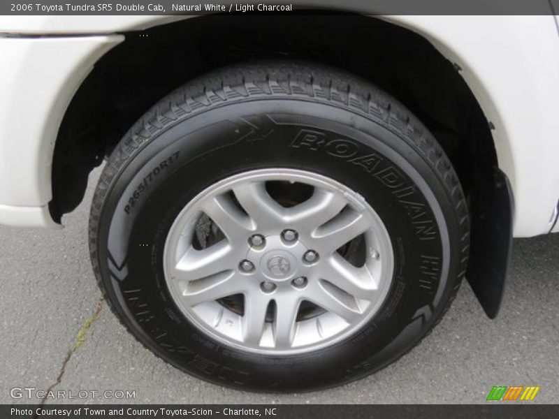 Natural White / Light Charcoal 2006 Toyota Tundra SR5 Double Cab