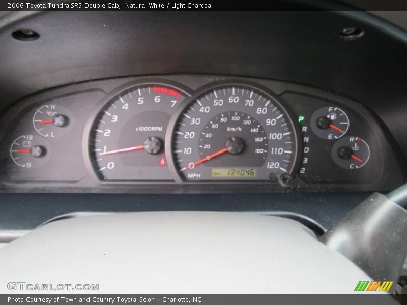 Natural White / Light Charcoal 2006 Toyota Tundra SR5 Double Cab