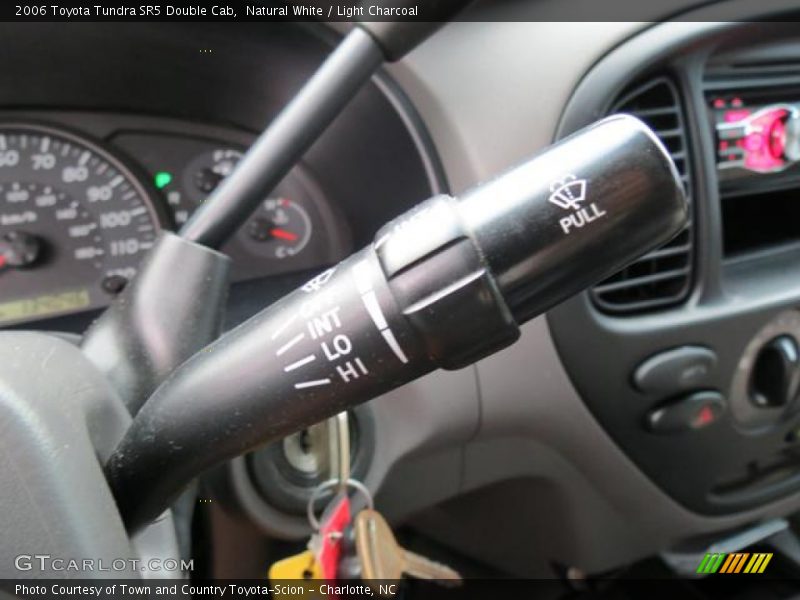 Natural White / Light Charcoal 2006 Toyota Tundra SR5 Double Cab