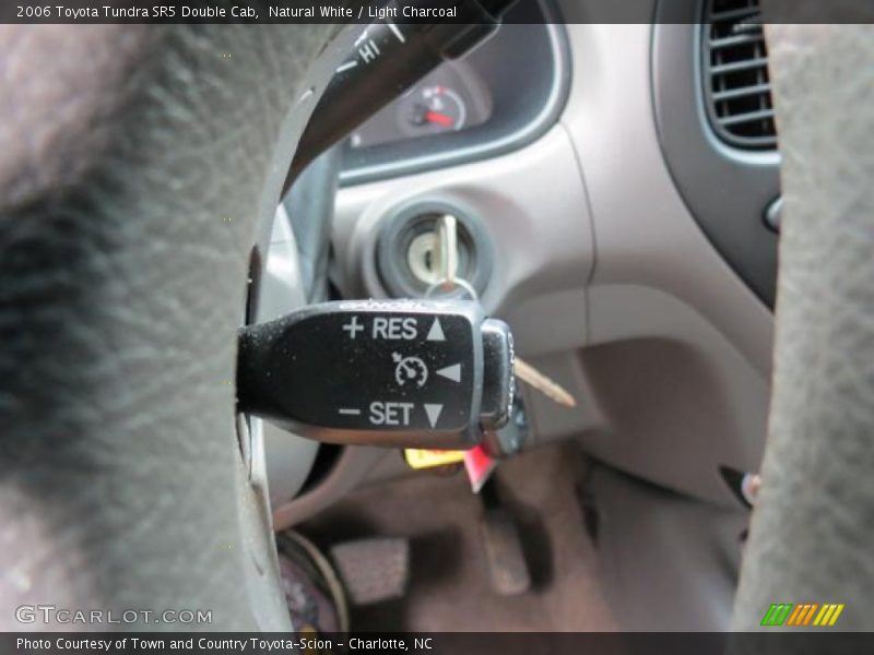 Natural White / Light Charcoal 2006 Toyota Tundra SR5 Double Cab