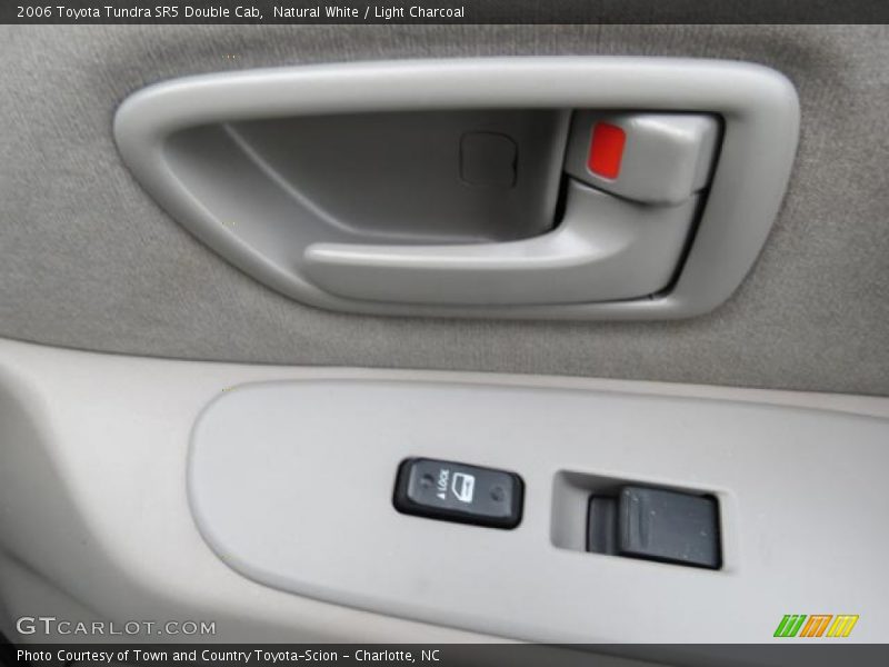 Natural White / Light Charcoal 2006 Toyota Tundra SR5 Double Cab