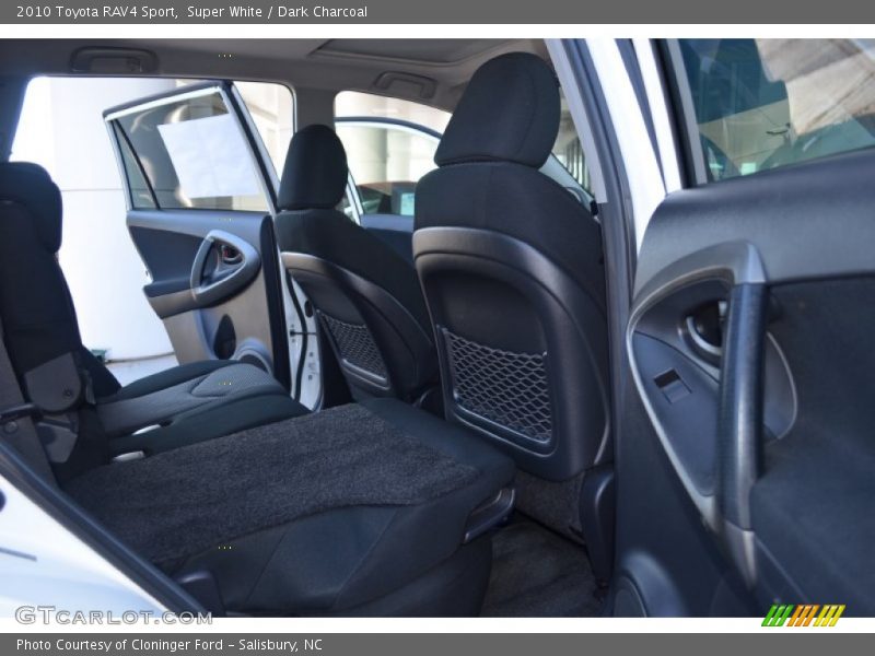 Super White / Dark Charcoal 2010 Toyota RAV4 Sport