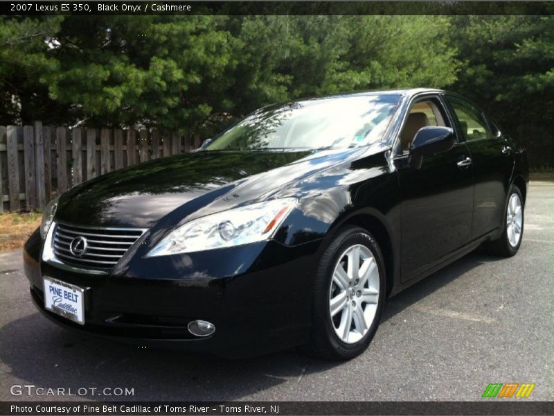 Black Onyx / Cashmere 2007 Lexus ES 350