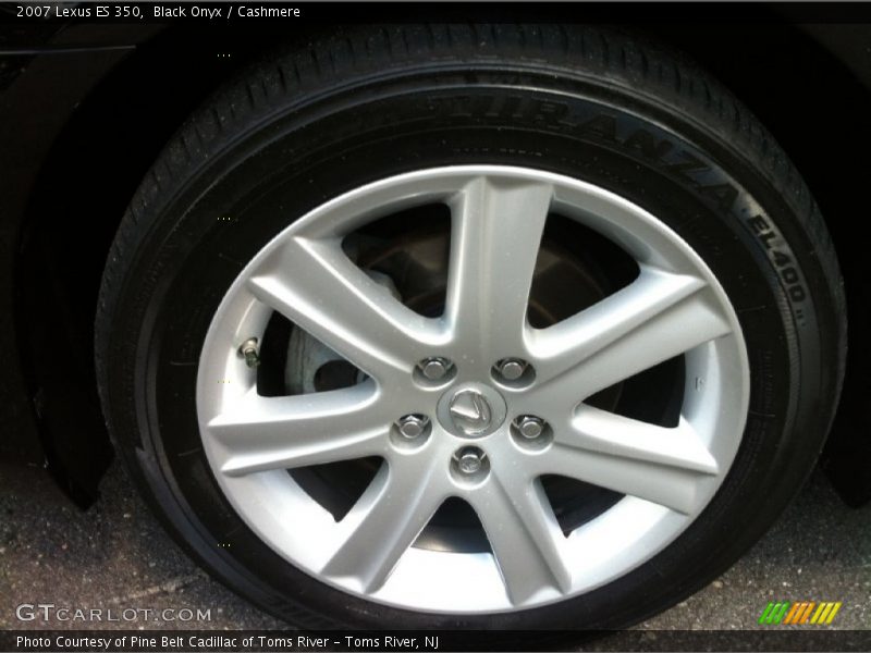 Black Onyx / Cashmere 2007 Lexus ES 350