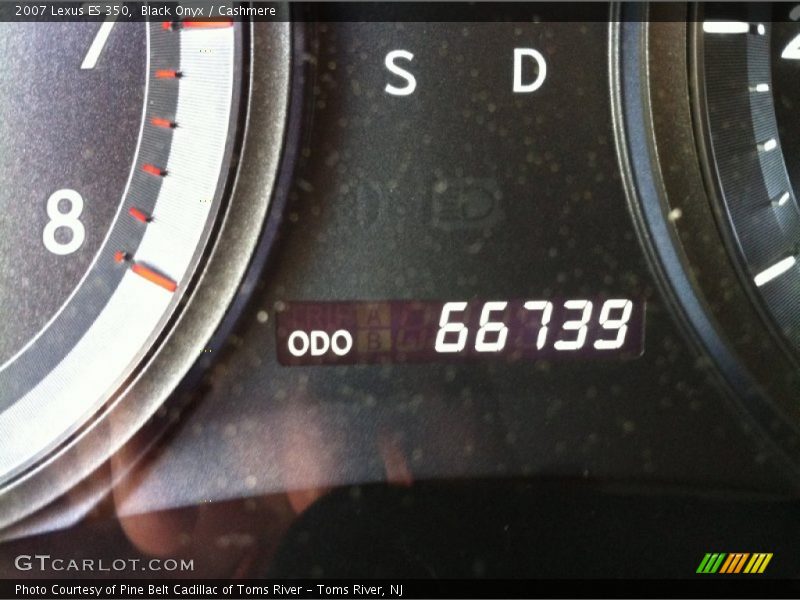 Black Onyx / Cashmere 2007 Lexus ES 350