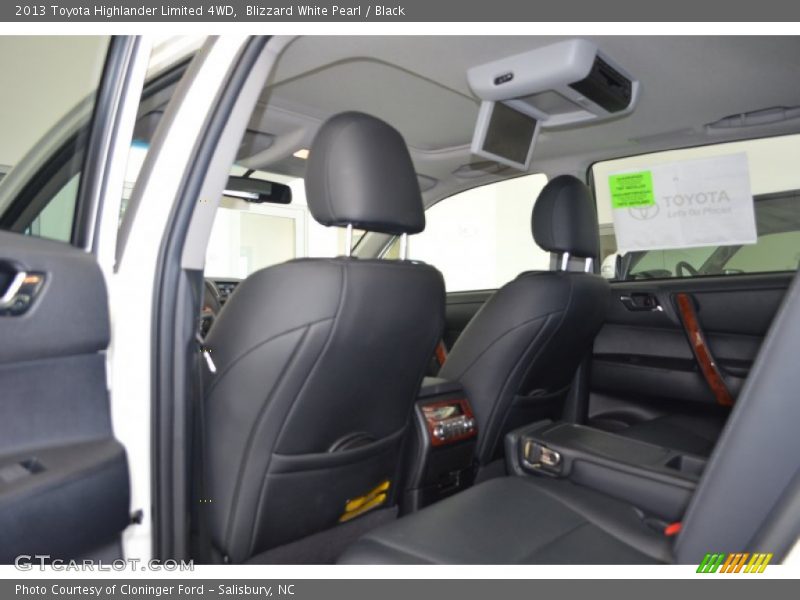 Blizzard White Pearl / Black 2013 Toyota Highlander Limited 4WD
