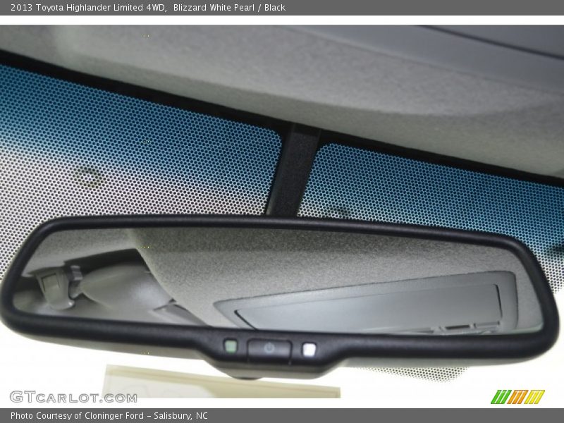 Blizzard White Pearl / Black 2013 Toyota Highlander Limited 4WD