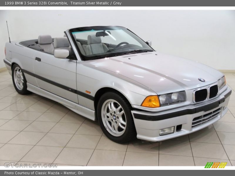 Front 3/4 View of 1999 3 Series 328i Convertible