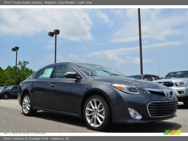 Magnetic Gray Metallic / Light Gray 2013 Toyota Avalon Limited