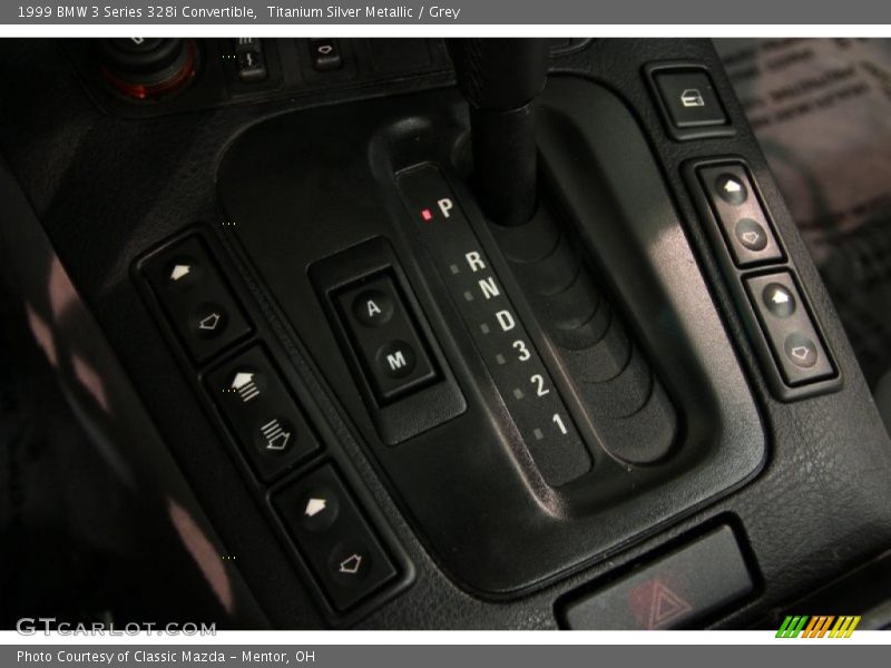 Titanium Silver Metallic / Grey 1999 BMW 3 Series 328i Convertible