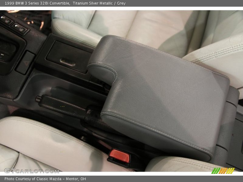 Titanium Silver Metallic / Grey 1999 BMW 3 Series 328i Convertible