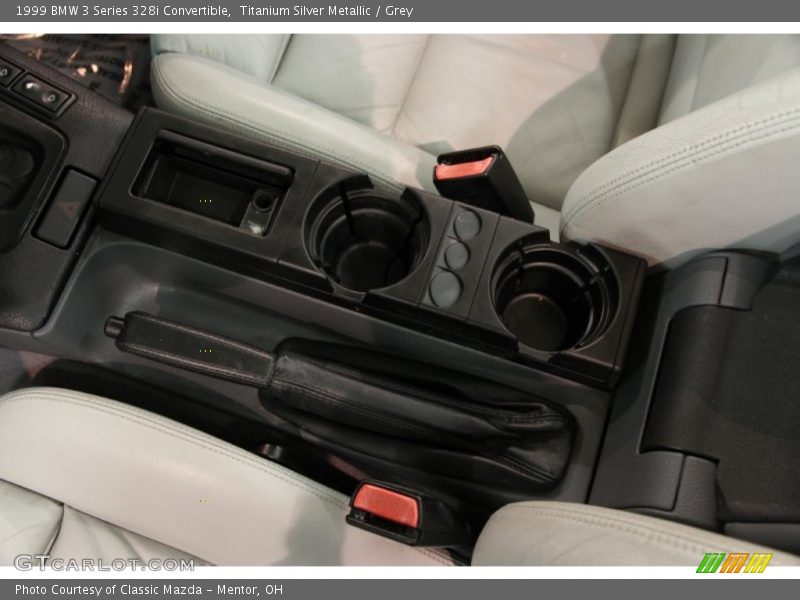 Titanium Silver Metallic / Grey 1999 BMW 3 Series 328i Convertible