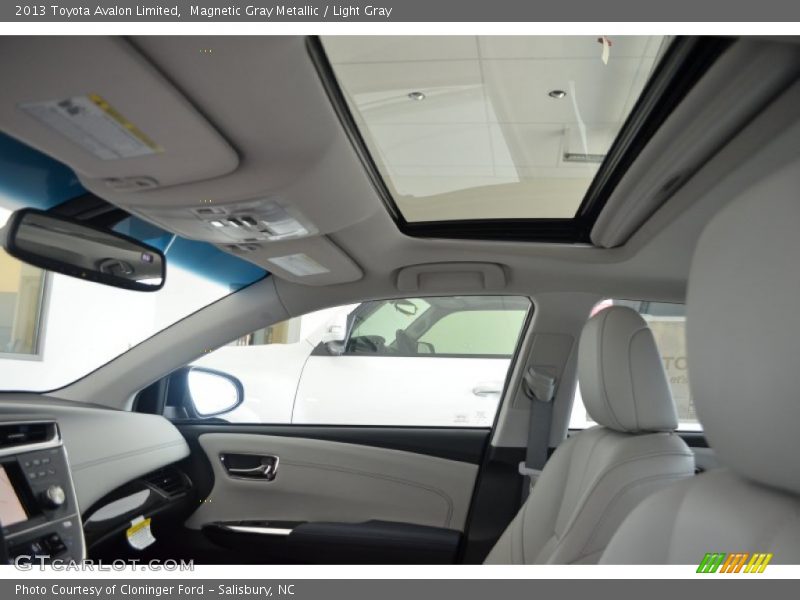 Magnetic Gray Metallic / Light Gray 2013 Toyota Avalon Limited