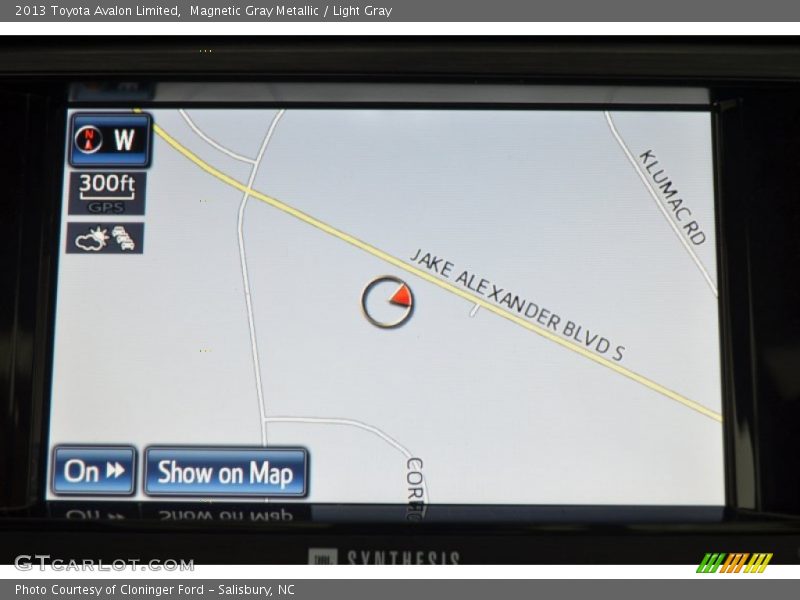 Magnetic Gray Metallic / Light Gray 2013 Toyota Avalon Limited