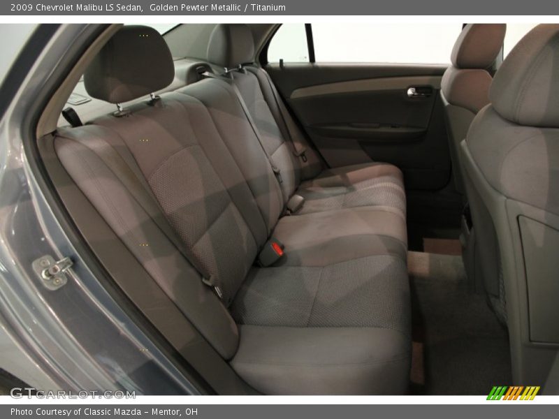 Golden Pewter Metallic / Titanium 2009 Chevrolet Malibu LS Sedan