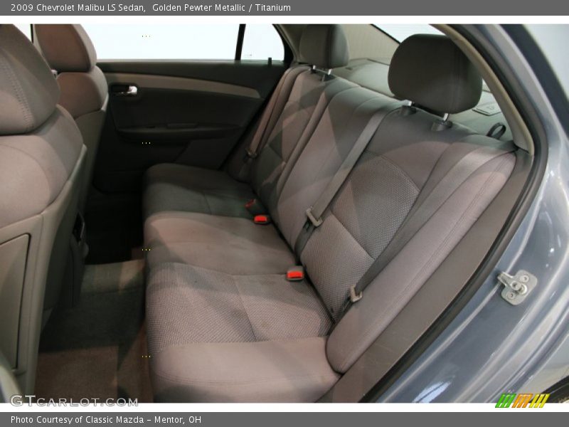 Golden Pewter Metallic / Titanium 2009 Chevrolet Malibu LS Sedan