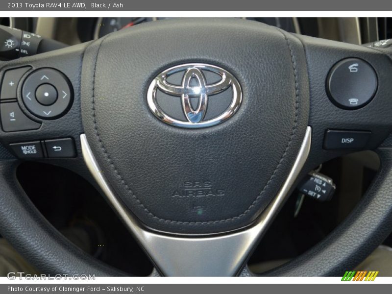 Black / Ash 2013 Toyota RAV4 LE AWD