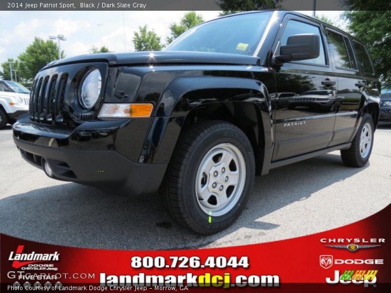 Black / Dark Slate Gray 2014 Jeep Patriot Sport