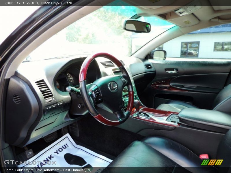 Black Onyx / Black 2006 Lexus GS 300