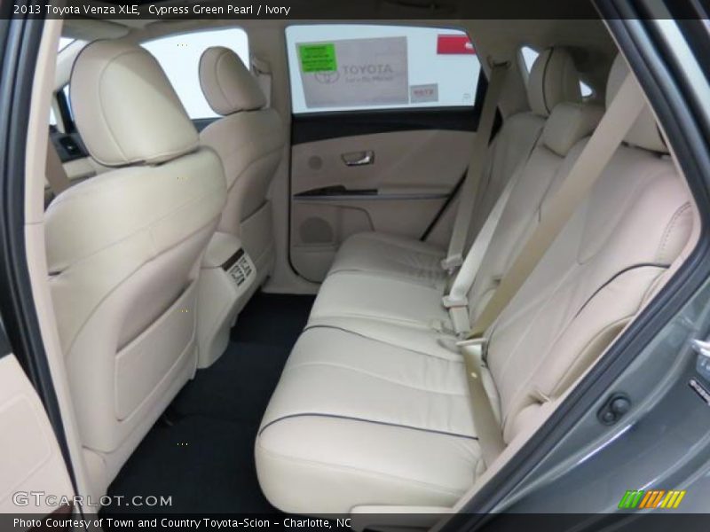 Cypress Green Pearl / Ivory 2013 Toyota Venza XLE