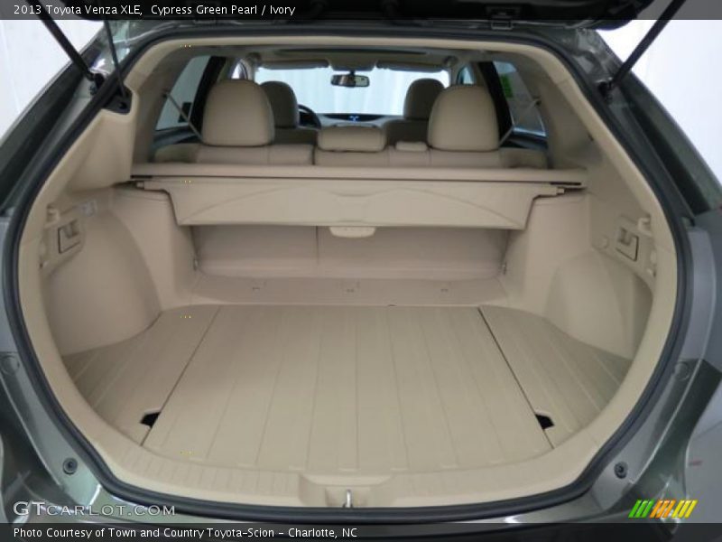  2013 Venza XLE Trunk