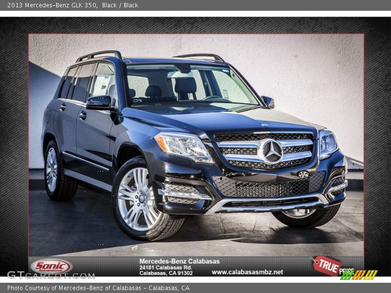 Black / Black 2013 Mercedes-Benz GLK 350