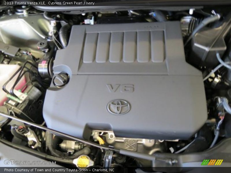 Cypress Green Pearl / Ivory 2013 Toyota Venza XLE