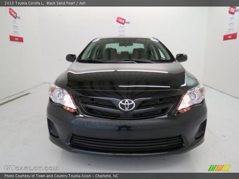 Black Sand Pearl / Ash 2013 Toyota Corolla L