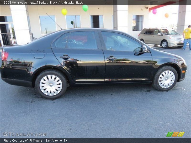 Black / Anthracite Black 2008 Volkswagen Jetta S Sedan