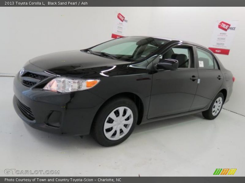 Black Sand Pearl / Ash 2013 Toyota Corolla L