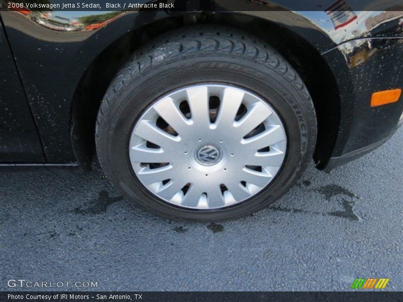 Black / Anthracite Black 2008 Volkswagen Jetta S Sedan