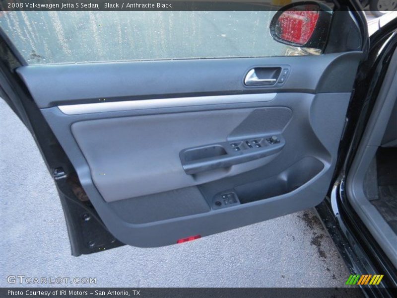 Black / Anthracite Black 2008 Volkswagen Jetta S Sedan