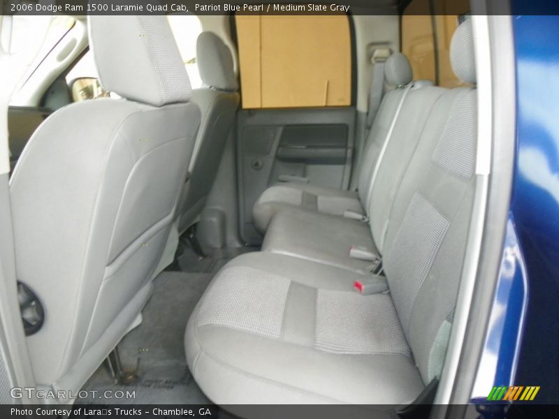 Patriot Blue Pearl / Medium Slate Gray 2006 Dodge Ram 1500 Laramie Quad Cab