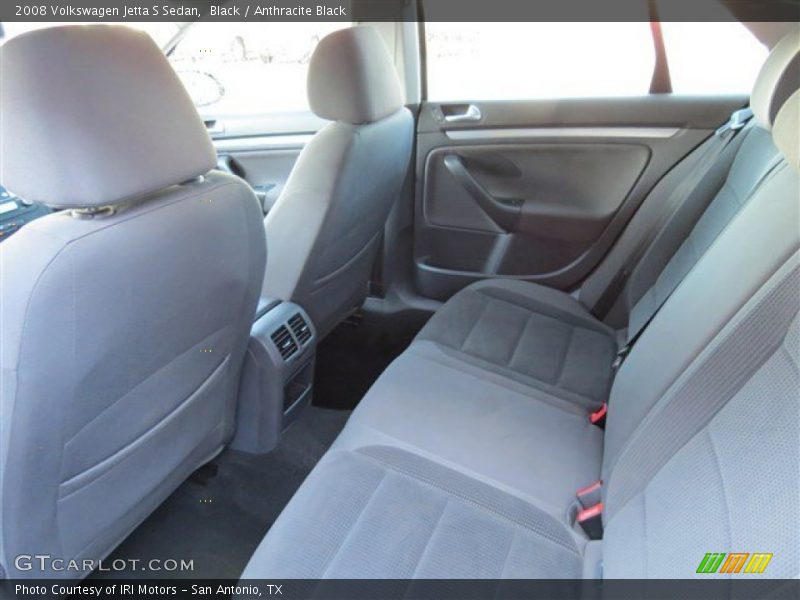 Black / Anthracite Black 2008 Volkswagen Jetta S Sedan