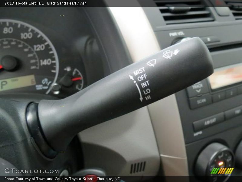 Black Sand Pearl / Ash 2013 Toyota Corolla L
