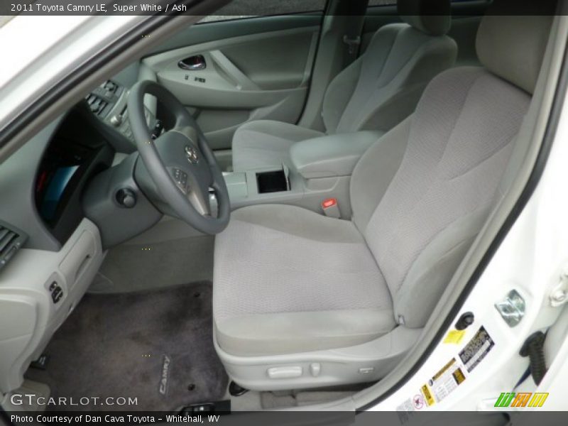 Super White / Ash 2011 Toyota Camry LE