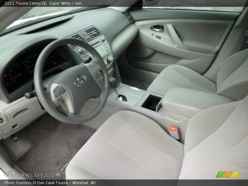 Super White / Ash 2011 Toyota Camry LE