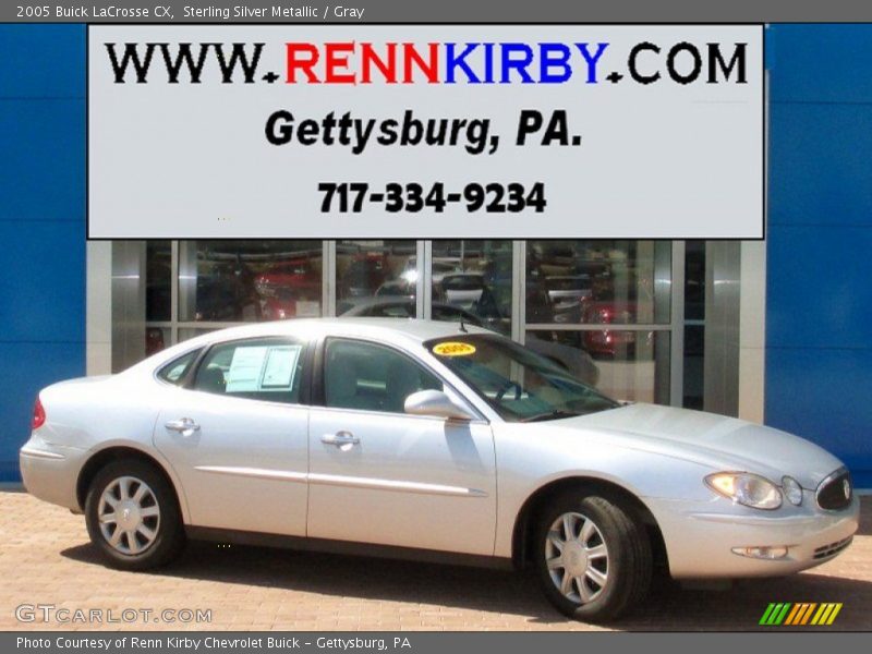 Sterling Silver Metallic / Gray 2005 Buick LaCrosse CX