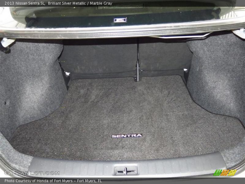 Brilliant Silver Metallic / Marble Gray 2013 Nissan Sentra SL