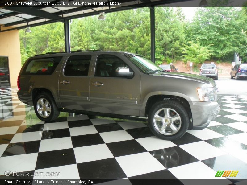 Graystone Metallic / Ebony 2007 Chevrolet Suburban 1500 LTZ