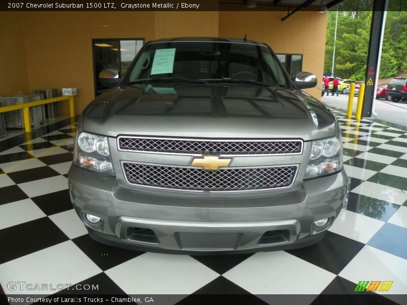 Graystone Metallic / Ebony 2007 Chevrolet Suburban 1500 LTZ