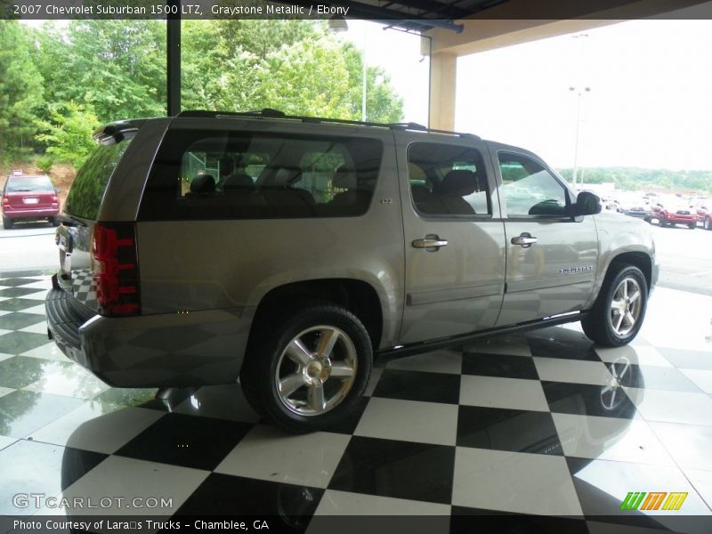 Graystone Metallic / Ebony 2007 Chevrolet Suburban 1500 LTZ