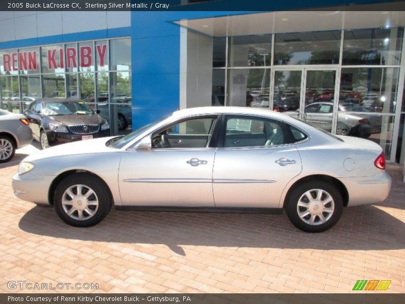 Sterling Silver Metallic / Gray 2005 Buick LaCrosse CX