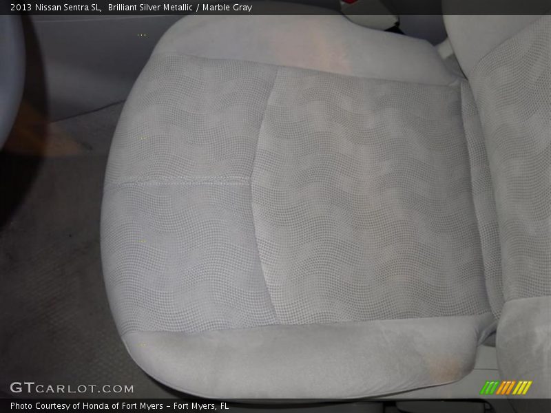 Brilliant Silver Metallic / Marble Gray 2013 Nissan Sentra SL