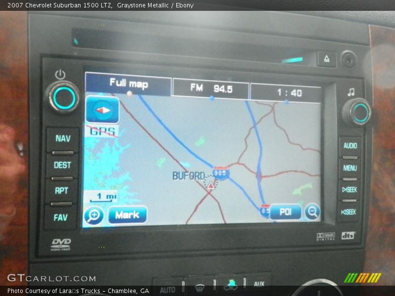Graystone Metallic / Ebony 2007 Chevrolet Suburban 1500 LTZ