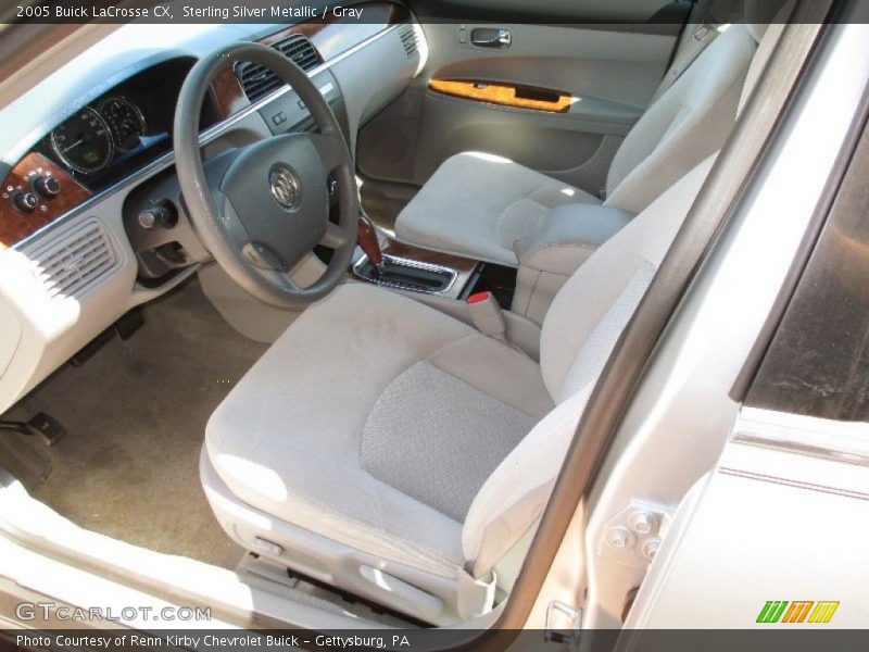 Sterling Silver Metallic / Gray 2005 Buick LaCrosse CX