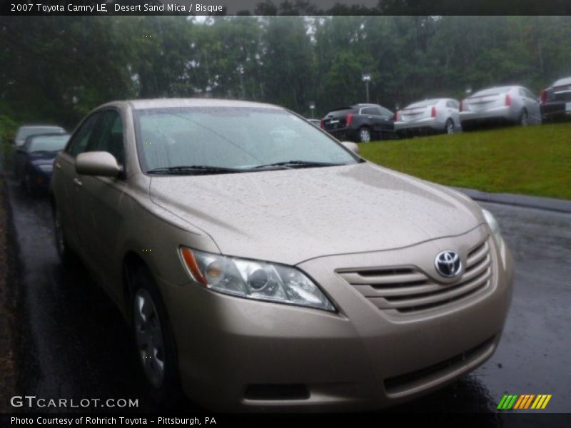 Desert Sand Mica / Bisque 2007 Toyota Camry LE